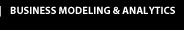 Business Modeling & Analytics